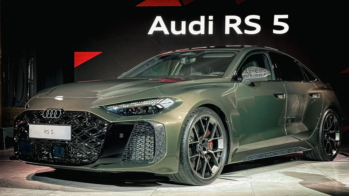 Widziałem nowe Audi RS5 o mocy 639 KM. A nie powinno być czerwone?