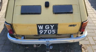 Wygląda, jakby stał tu od 30 lat. Czasami jednak jeździ