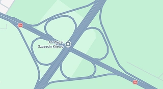 To najgorszy rodzaj węzła drogowego. Ale przynajmniej ładnie wygląda