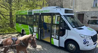 Konie pokonały elektryczne busy. Morskie Oko to porażka państwa