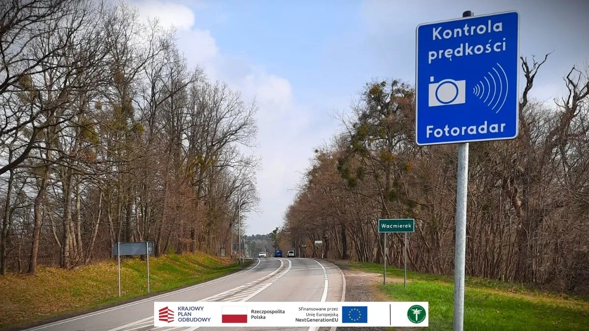 Fotoradar DK22 Waćmierek