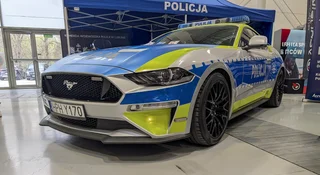 Widziałem policyjnego Mustanga na żywo. Robi robotę, ale nie to jest najlepsze