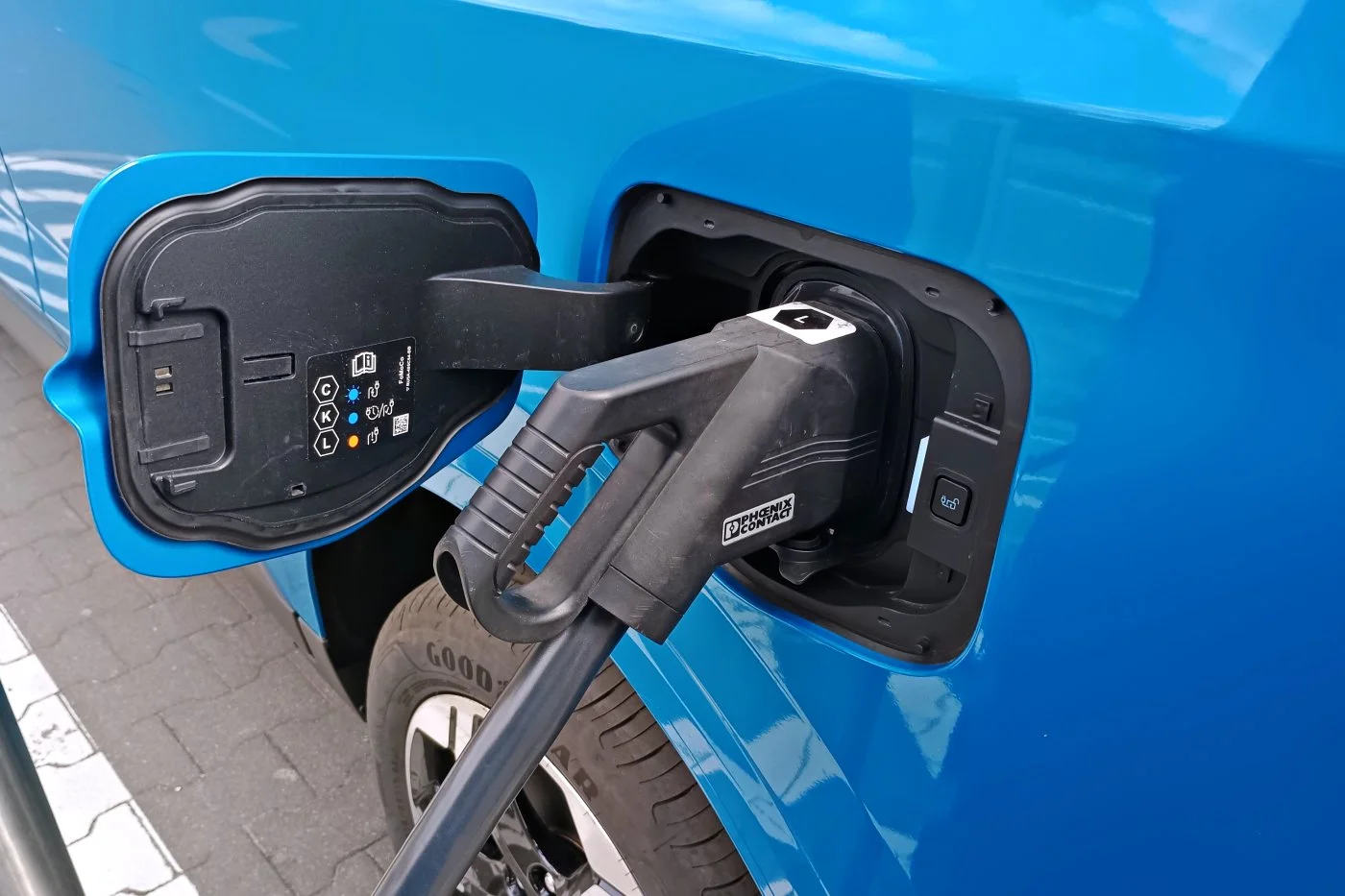 Stacja ładowania Lidl 