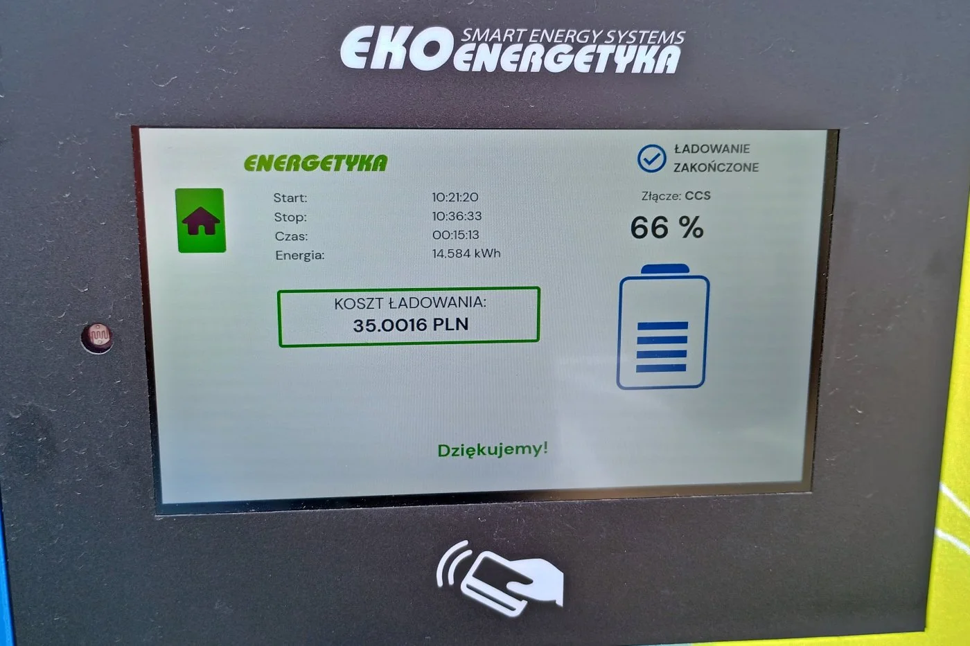 Stacja ładowania Lidl 
