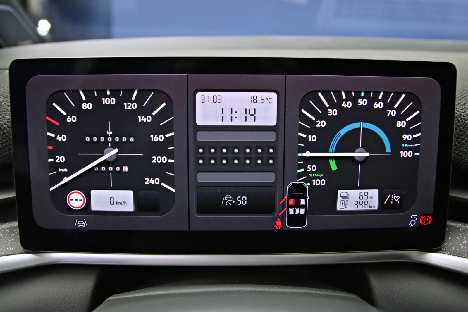 VW ID.3 Neo - cyfrowe zegary 