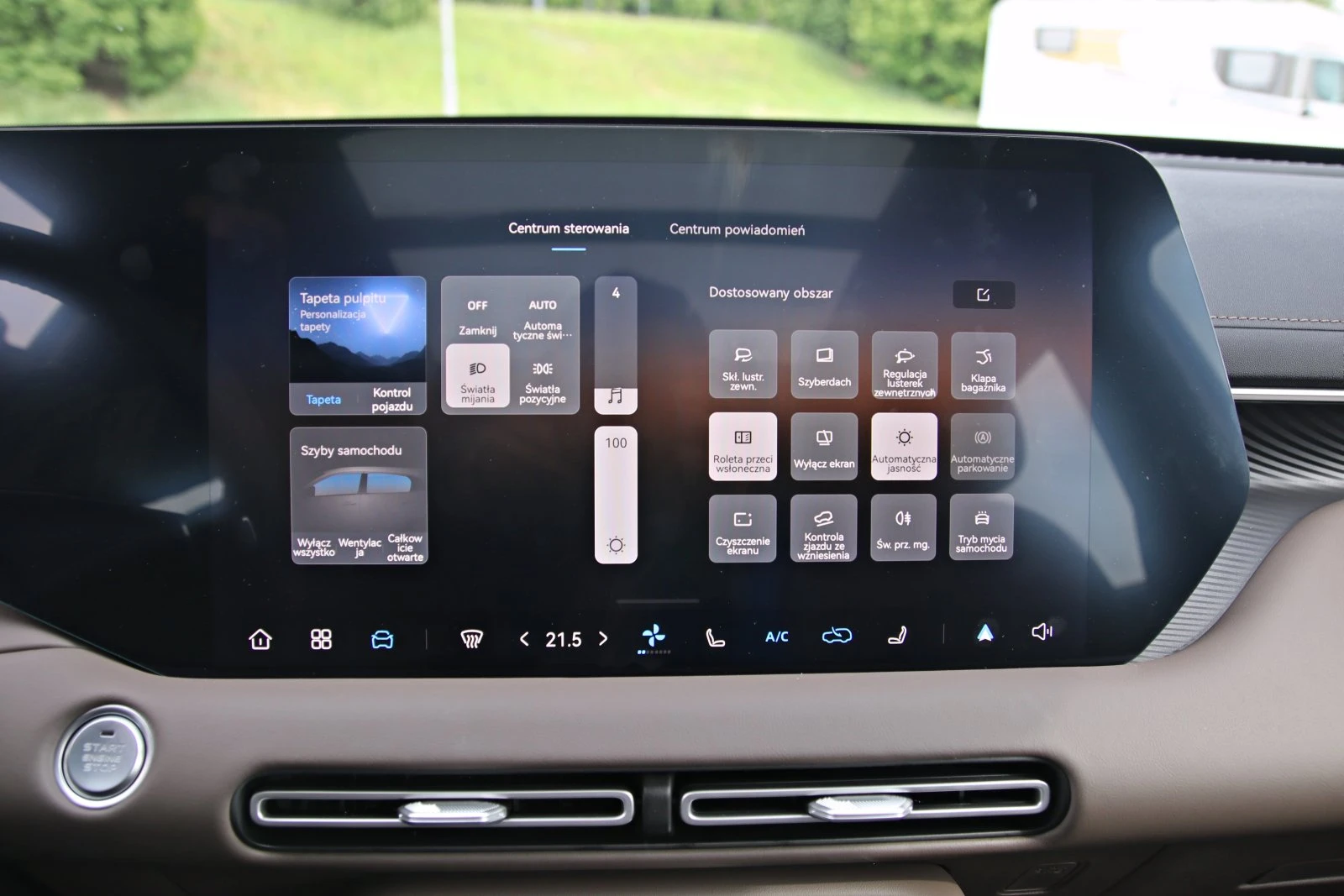 Changan CS55 Plus - system multimedialny 