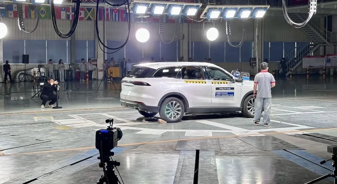 Image for Widziałem na żywo chiński crash test. Oni się nas w ogóle nie boją
