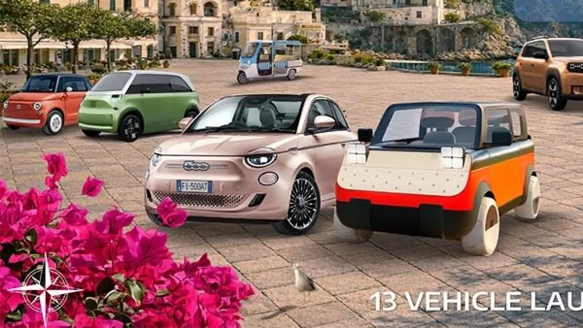 Fiat pokazał nowe modele. Dwa Maluchy przyciągają uwagę