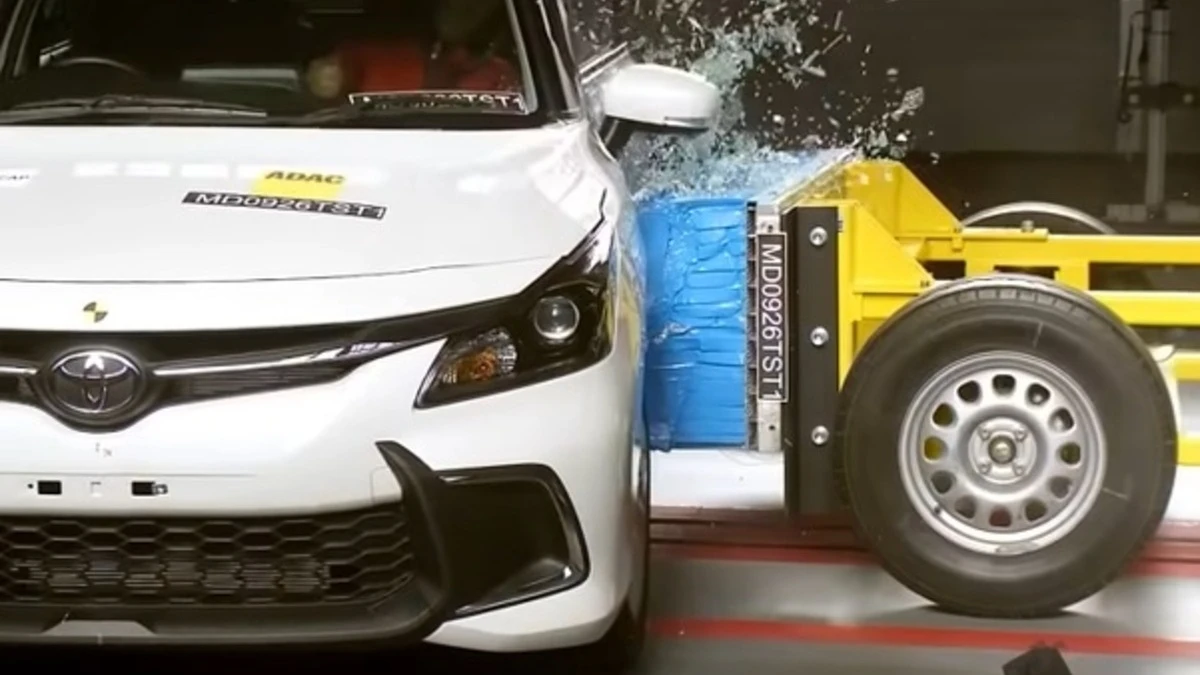 Toyota dostała 0 gwiazdek w teście zderzeniowym. Aż żal tych manekinów