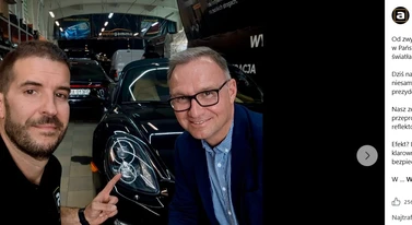 Andrzej Duda kupił Porsche. W dobrych pieniążkach