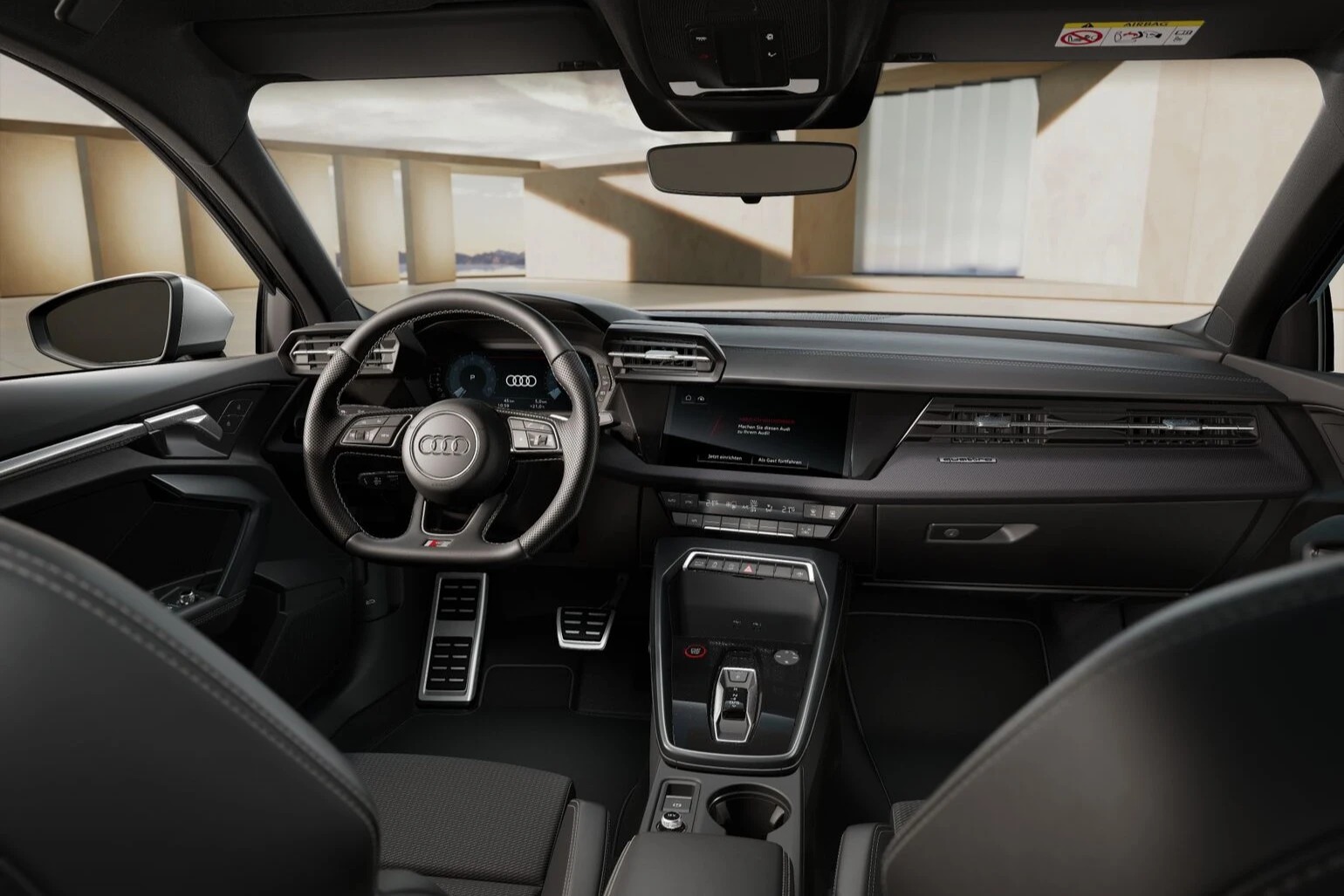 Tak wyglądało wnętrze Audi S3 do tej pory.
