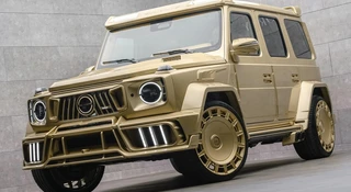 Mansory pokazało złotą klasę G. Jadą wozy kolorowe