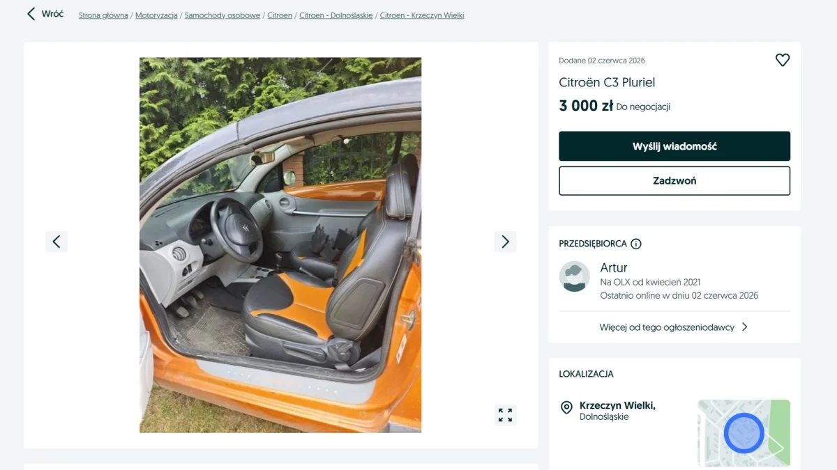 Najtańsze używane kabriolety 