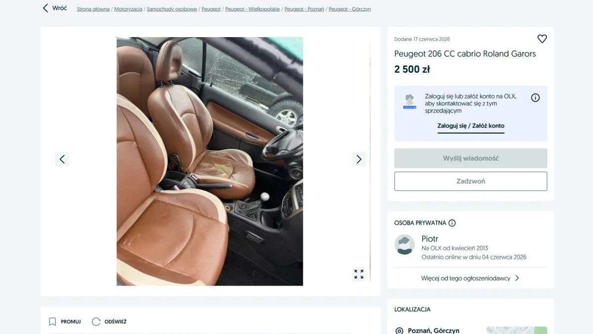 Najtańsze używane kabriolety 