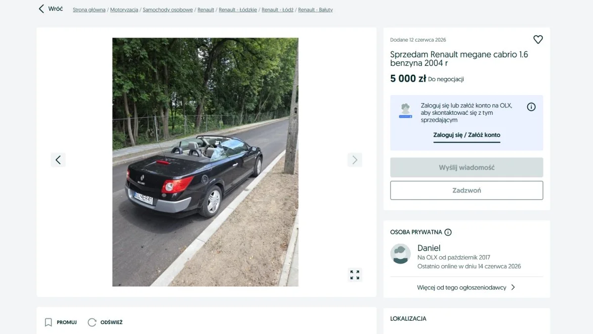 Najtańsze używane kabriolety 