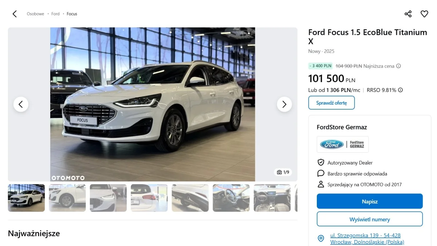 Ford Focus Kombi