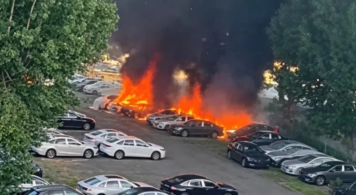 Spalił 20 samochodów elektrycznych. Alergia musiała być silna
