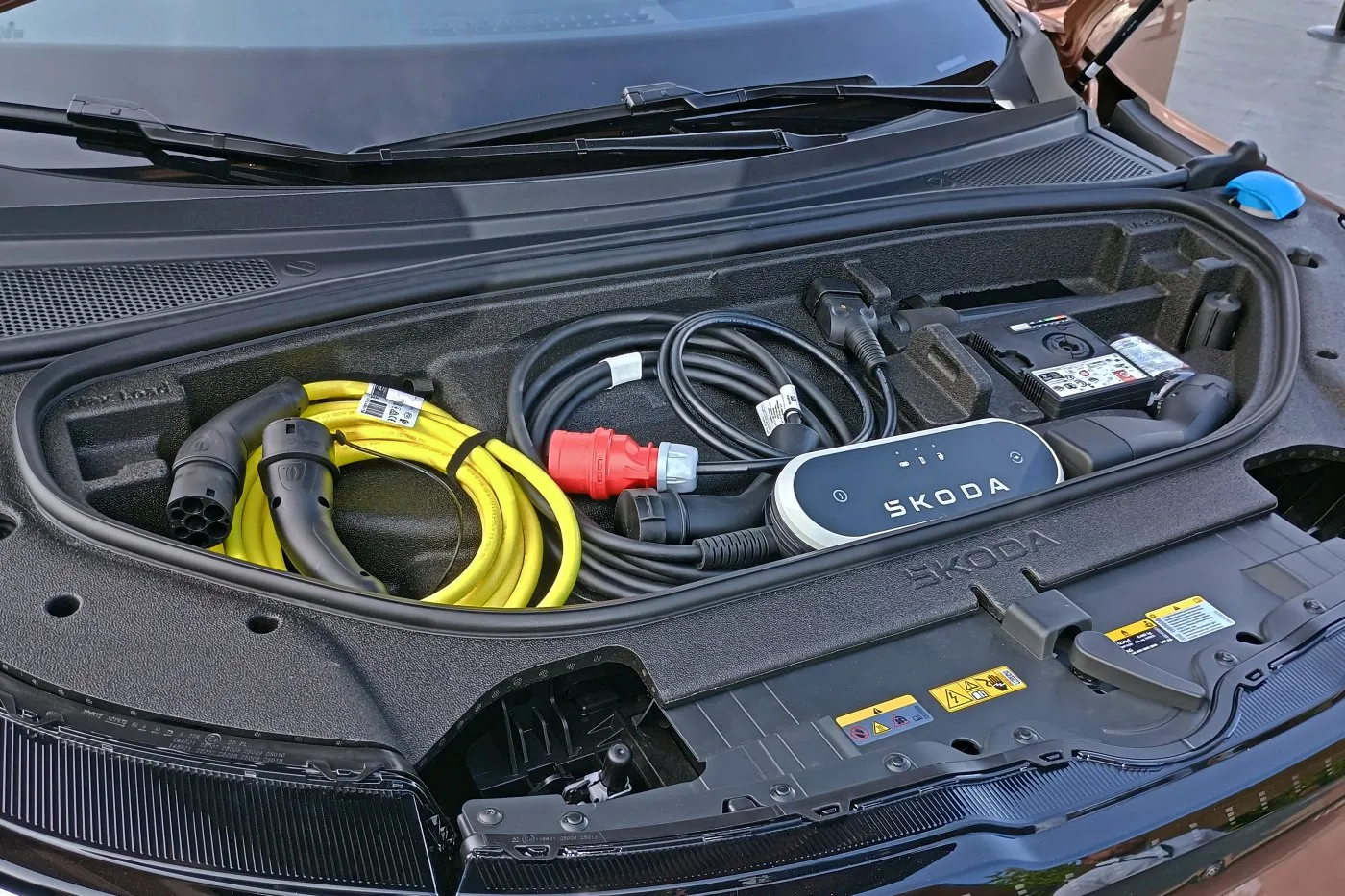 Skoda Peaq - frunk 