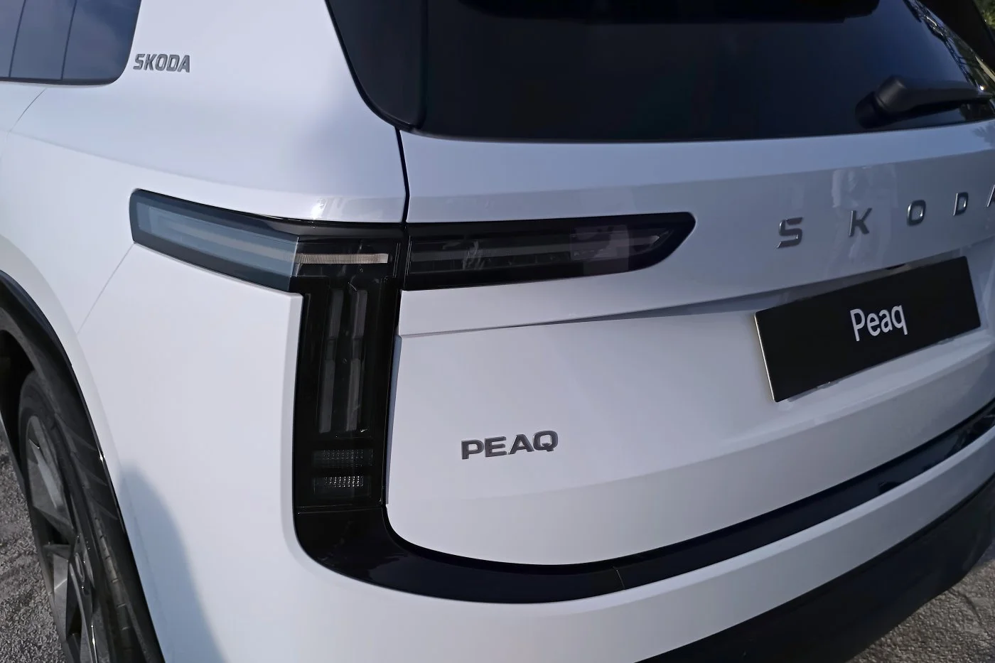 Skoda Peaq - tył 