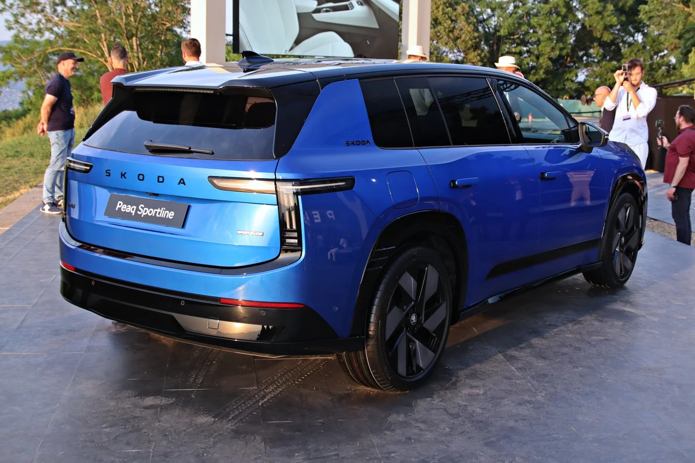 Skoda Peaq - tył 
