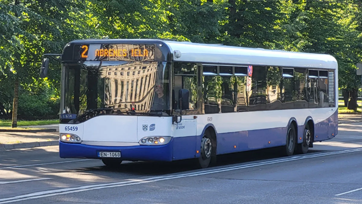 W Polsce to już zabytek. W Rydze wciąż na robocie