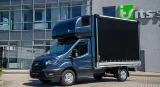 Oto Ford Transit z kurnikiem bez tachografu. Płaczę po polsku
