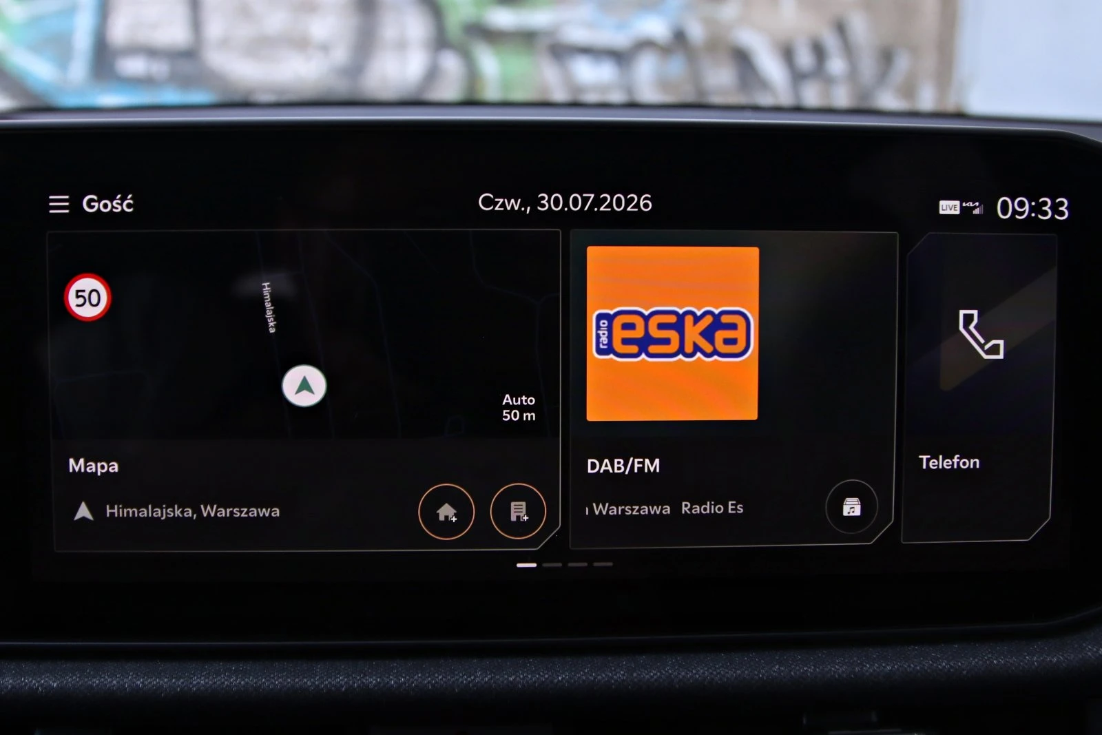 Kia Seltos - system multimedialny