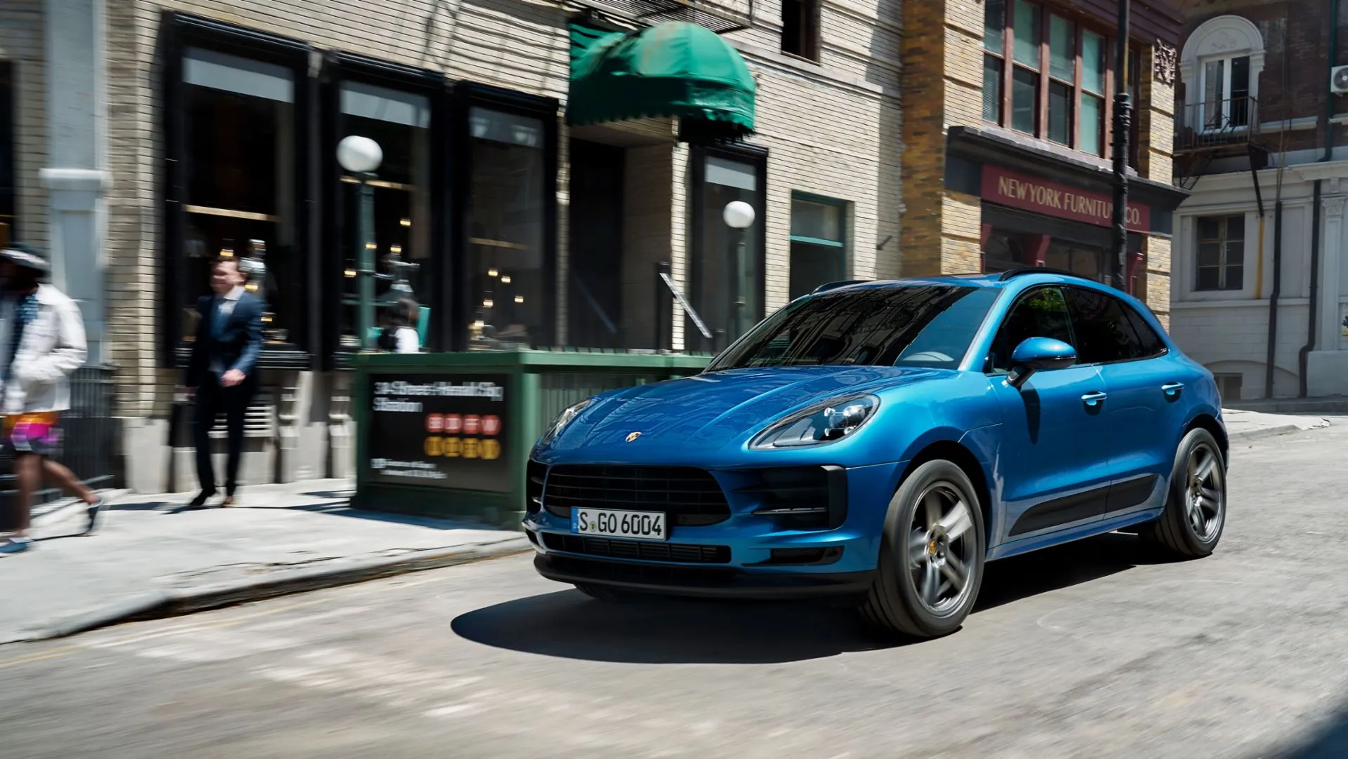 Porsche Macan z 2018 roku (pierwszy lifting).