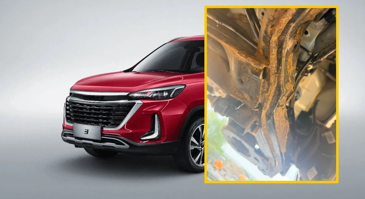 Image for Tak wygląda dwuletni chiński SUV pod spodem. Ruda tańczy jak szalona