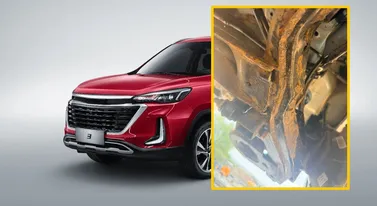 Tak wygląda dwuletni chiński SUV pod spodem. Ruda tańczy jak szalona