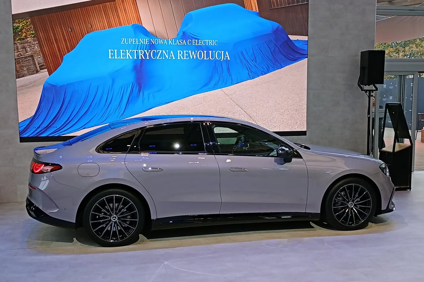 Mercedes klasy C elektryczny