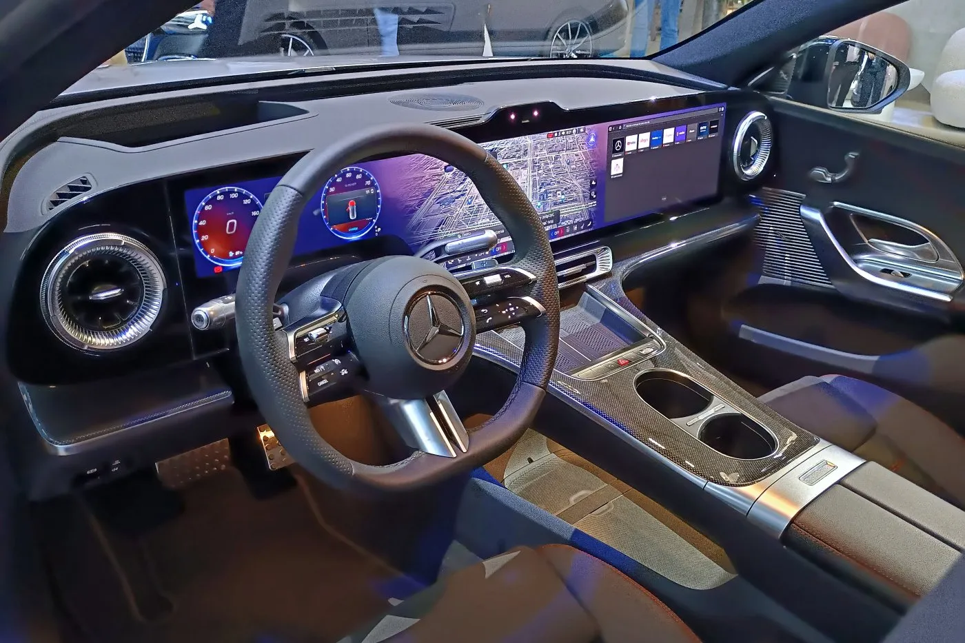 Mercedes klasy C elektryczny