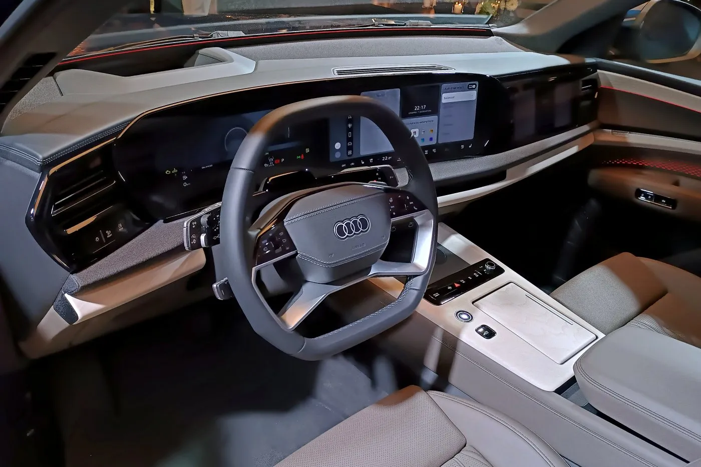 Audi Q9 - deska rozdzielcza