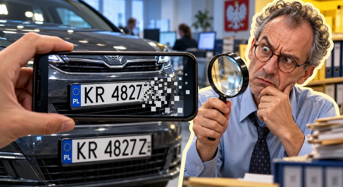 Image for Będziesz robił zdjęcia swoim tablicom rejestracyjnym i wysyłał do urzędu. A potem podziękujesz