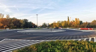 Obejrzałem rondo namalowane na asfalcie w Łodzi. Kosztowało 1 mln zł