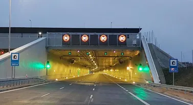Wyższy limit prędkości w tunelu. Podziękujcie OPP